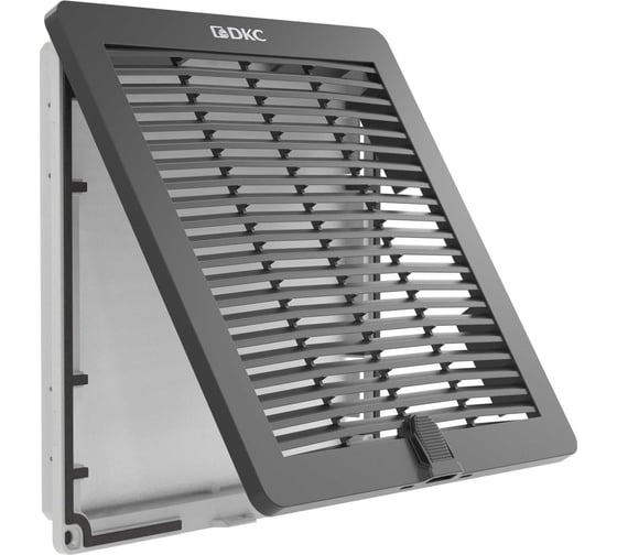 Вентиляционная решетка с фильтром DKC RF 205x205 мм, IP54, RAL9005 1 ШТ R5RF13B