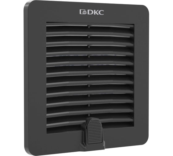 Вентиляционная решетка с фильтром DKC RF 150x150 мм, IP54, RAL9005 1 ШТ R5RF12B 1
