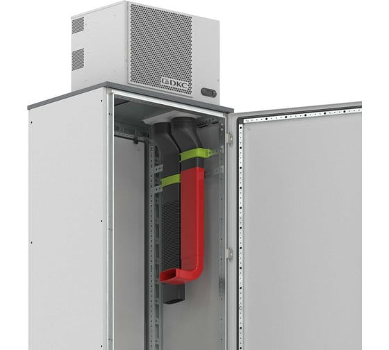 Вертикальный воздуховод DKC с поворотной секцией 90, высота 574 мм 1 ШТ R5KLMCAT04