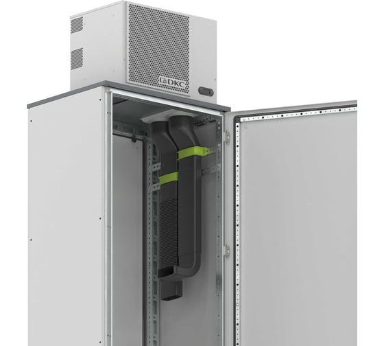 Вертикальный воздуховод DKC с поворотной секцией 90, высота 574 мм 1 ШТ R5KLMCAT04