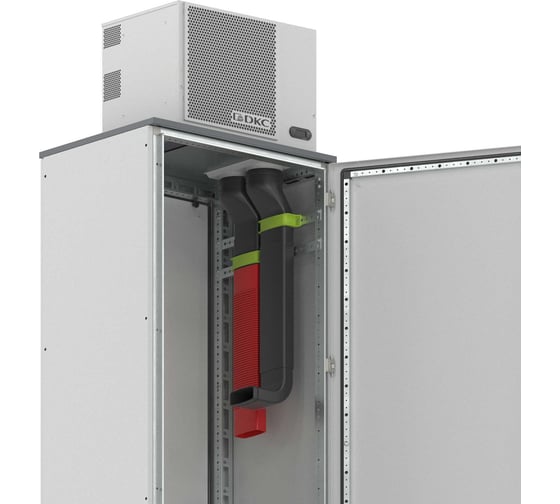 Вертикальный воздуховод DKC с гибкой секцией, высота 1150 мм 1 ШТ R5KLMCAT03