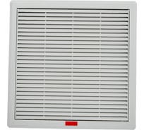Решетка вентиляционная с фильтром IP54 (325х325 мм; серая) Plastim PFI3000