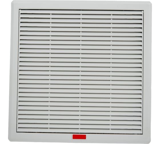 Решетка вентиляционная с фильтром IP54 (325х325 мм; серая) Plastim PFI3000