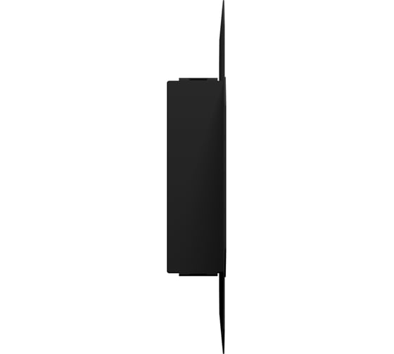 Решетка вентиляционная ERA SGR 200x100 окраш.сталь Matt black 2010SGR