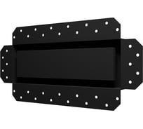 Решетка вентиляционная ERA SGR 300x100 окраш.сталь Matt black 3010SGR