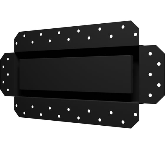 Решетка вентиляционная ERA SGR 300x100 окраш.сталь Matt black 3010SGR 1
