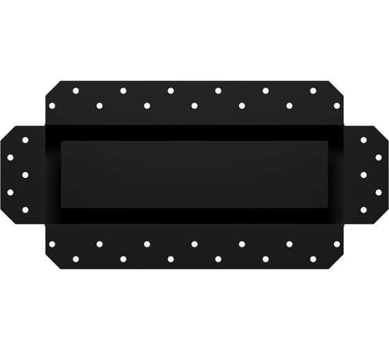 Решетка вентиляционная ERA SGR 300x100 окраш.сталь Matt black 3010SGR