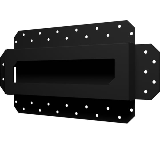 Решетка вентиляционная ERA SGR 300x100 окраш.сталь Matt black 3010SGR