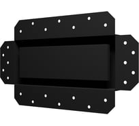 Решетка вентиляционная ERA SGR 250x100 окраш.сталь Matt black 2510SGR