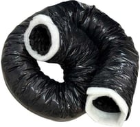 Гибкий воздуховод DEC Sono PhonitecV2 (Carbon Ecosoft) звукоизолированный, утепленный слоем полиэтиленовой ваты (PET) 20 мм, 127 мм, 10 м 127 x 10