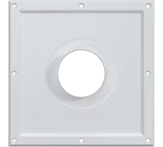 Площадка торцевая ERA ПТМ (30x30) фланец D120, 300x300, окраш.сталь 120ПТМ (30х30)