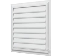 Решетка вентиляционная ERA AIRVENT регулируемая жалюзи 402x442, пластик 4044AVp