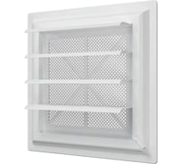 Решетка вентиляционная ERA AIRVENT регулируемая жалюзи 281x281, пластик 2828AVp