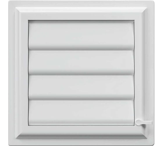 Решетка вентиляционная ERA AIRVENT регулируемая жалюзи 281x281, пластик 2828AVp