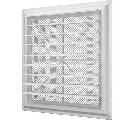Решетка вентиляционная ERA AIRVENT регулируемая жалюзи 452x483, пластик 4548AVp