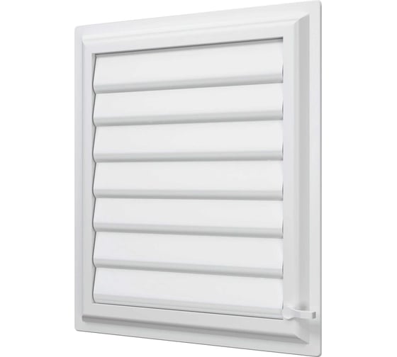 Решетка вентиляционная ERA AIRVENT регулируемая жалюзи 349x399, пластик 3540AVp