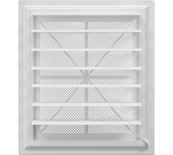 Решетка вентиляционная ERA AIRVENT регулируемая жалюзи 349x399, пластик 3540AVp