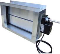 Регулирующая заслонка TECHNO TVP300200-02DN230V прям-ная с эл. приводом 593021