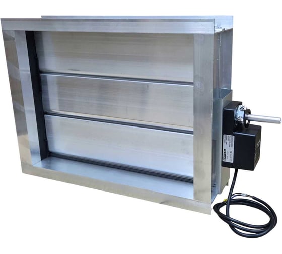 Регулирующая заслонка TECHNO TVP300300-02DN230V квадр. с эл. приводом 580301