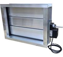 Регулирующая заслонка TECHNO TVP400300-02DN24V прям-ная с эл. приводом 594032