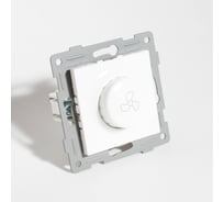 Регулятор скорости вентилятора поворотный SPL 220-250V, 300VA (белый) 9 шт. 201153