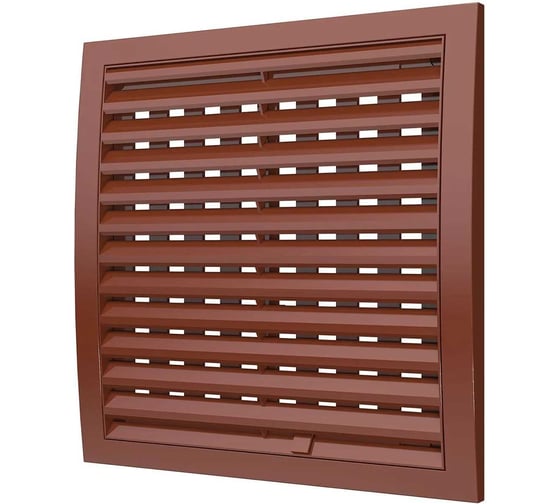 Решетка вентиляционная ERA РРПН разъемная регулируемая, 250x250, ASA Terracotta 2525РРПН терр 1