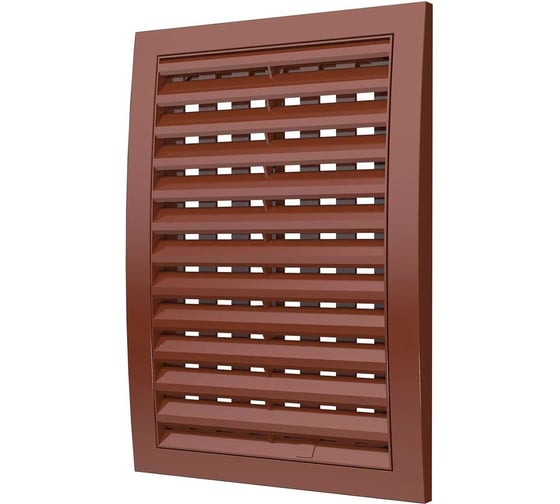 Решетка вентиляционная ERA РРПН разъемная регулируемая, 180x250, ASA Terracotta 1825РРПН терр