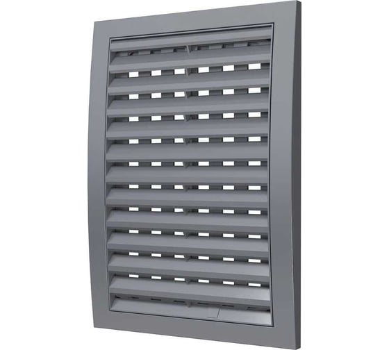 Решетка вентиляционная ERA РРПН разъемная регулируемая, 180x250 ASA Gray 1825РРПН сер 1