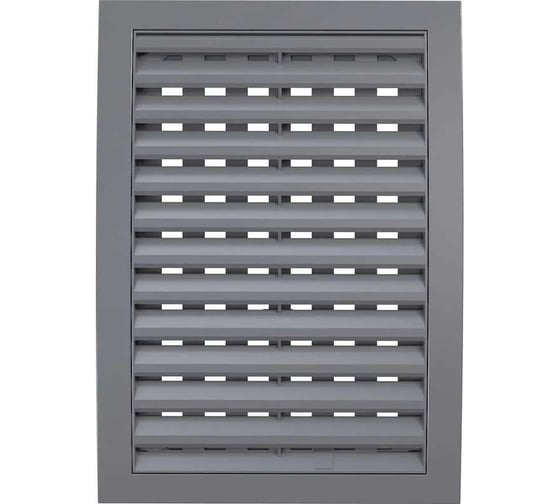 Решетка вентиляционная ERA РРПН разъемная регулируемая, 180x250 ASA Gray 1825РРПН сер