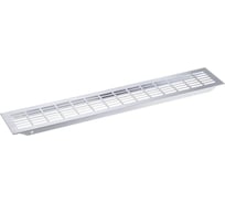 Решетка вентиляционная GTV 480x80 мм, шлифованная сталь KK-W80800-06