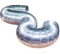 Воздуховод Флекс гофрированный, алюминиевый, 3м, 115, 90 мкр 110139