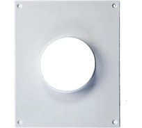 Площадка торц. пластик ООО ПКФ Сварком ТПП120 белая д=120 (205x20x240) (1 шт) s021453