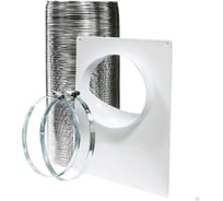 Набор вентиляционный ERA VK D100 ВА хомут 90-110мм L3м VK 100/4