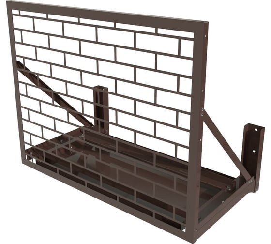 Корзина для кондиционера АрсеналЪ Кладка, 942x1150x641, центральная и нижняя панель КК-20-1150-К 1