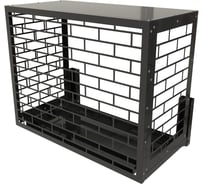 Корзина для кондиционера АрсеналЪ Кладка, 942x1150x641, центральная, две боковые и нижняя панели с прямой крышей КЧ-41-1150-К