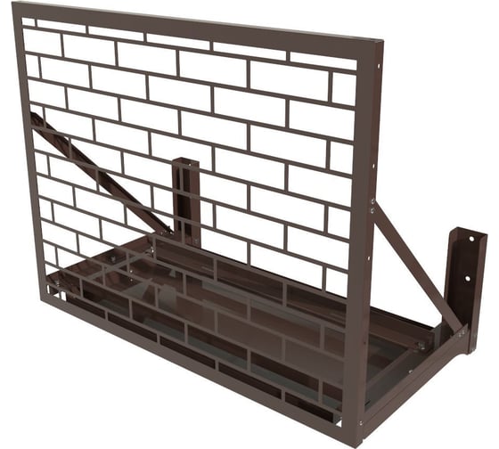 Корзина для кондиционера АрсеналЪ Кладка, 642x940x541, центральная и нижняя панель КК-20-0940-К 1