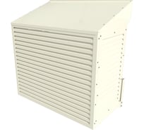 Корзина для кондиционерa АрсеналЪ Жалюзи / 1065x1300x728 / Центральная и две боковые панели с косой крышей КБ-32-1300-Ж