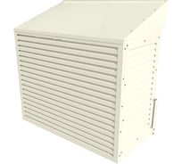 Корзина для кондиционерa АрсеналЪ Жалюзи / 1065x1300x728 / Центральная, две боковые и нижняя панели с косой крышей КБ-42-1300-Ж