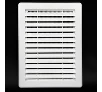 Решетка разъёмная KRAFTAIR с москитной сеткой 180x240 белая из ABS пластика А002