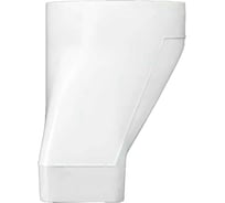 Соединитель воздуховода KRAFTAIR с плоского 55x110 мм на диаметр 100 мм Соединитель 55х110/D100 Ф