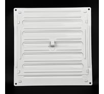 Решетка KRAFTAIR металлическая, регулируемая, P-200 250x250 мм, белая Р-200Б