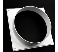 Фланец KRAFTAIR 225x225 мм, квадратный, на трубу 200 мм ФКВ 200