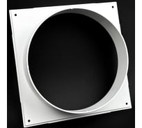 Фланец KRAFTAIR 225x225 мм, квадратный, на трубу 200 мм ФКВ 200