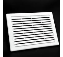 Решетка вентиляционная разъемная KRAFTAIR 300x200 мм с москитной сеткой А005