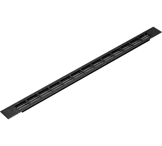 Решетка вентиляционная REJS 23,5x375mm алюминий черный анод TE12.0347.07.039 1