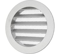 Решетка круглая ВИЕНТО алюминиевая, с металлической сеткой, с фланцем, 200мм 200РКМ