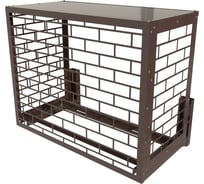 Корзина для кондиционера АрсеналЪ Кладка 642x940x541 Центральная и две боковые панели с прямой крышей КК-31-0940-К