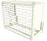 Корзина для кондиционера АрсеналЪ Кладка 642x940x541 Центральная и две боковые панели с прямой крышей КБ-31-0940-К 1