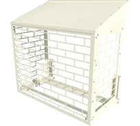 Корзина для кондиционера АрсеналЪ Кладка 792x1040x571 Центральная и две боковые панели с косой крышей КБ-32-1040-К