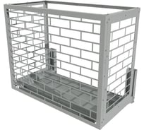 Корзина для кондиционера АрсеналЪ Кладка 792x1040x571 Центральная, две боковые и нижняя панели КС-40-1040-К